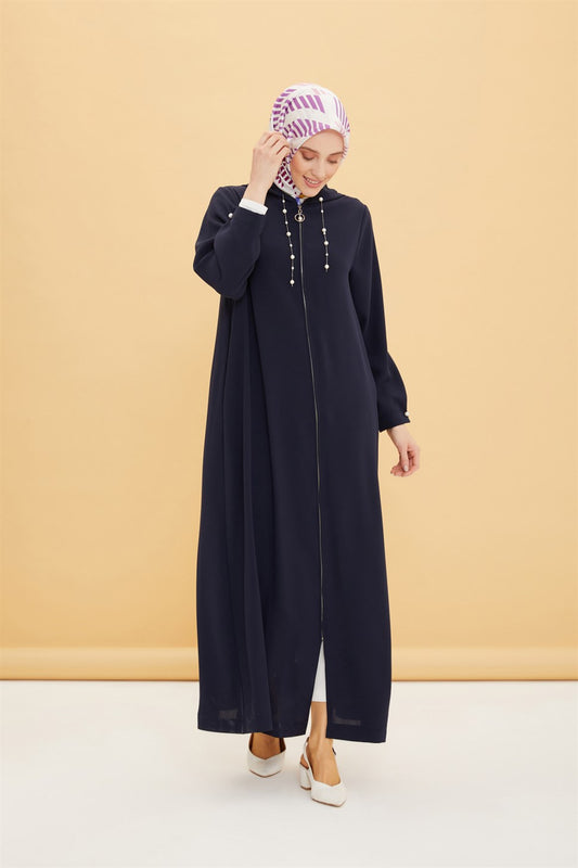 Armine Abaya mit Perlenkette 8806